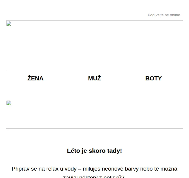 Cropp: letní kolekce k vodě – červen 2026 | Nuslet.cz