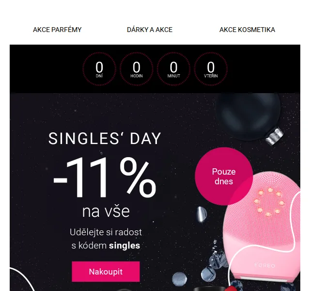 Notino: Singles' Day -11 % na vše – červenec 2026 | Nuslet.cz