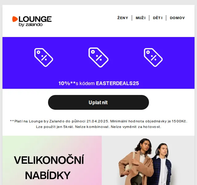 Lounge by Zalando: Polo Ralph Lauren & Tamaris – duben 2026
