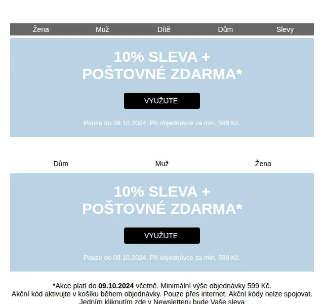 bonprix: 10% sleva a poštovné zdarma – červen 2026 | Nuslet.cz