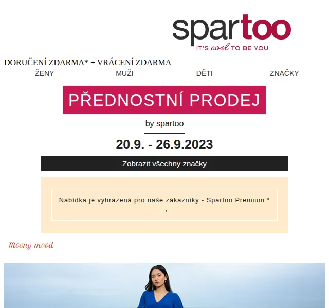Spartoo: Až -50% na Moony Mood, Quiksilver, Diesel – září 2023 | Nuslet.cz