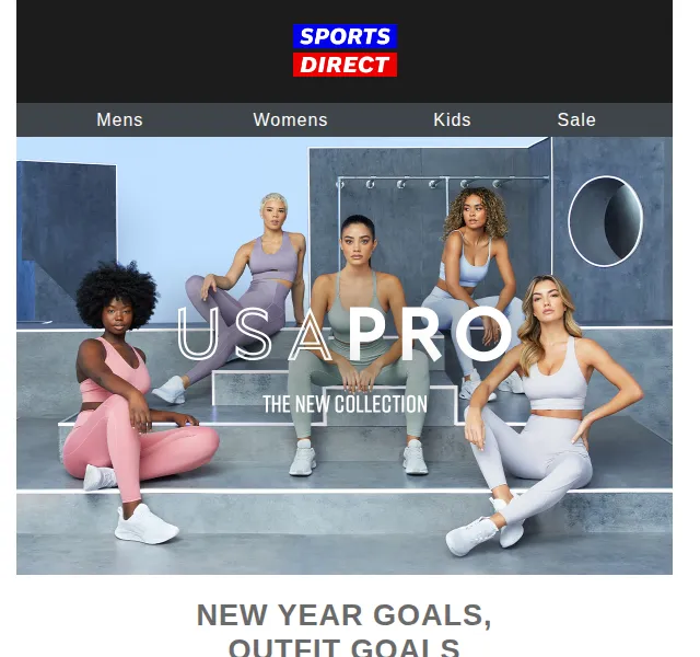 Sportsdirect.com: USA PRO kolekce – červen 2026 | Nuslet.cz