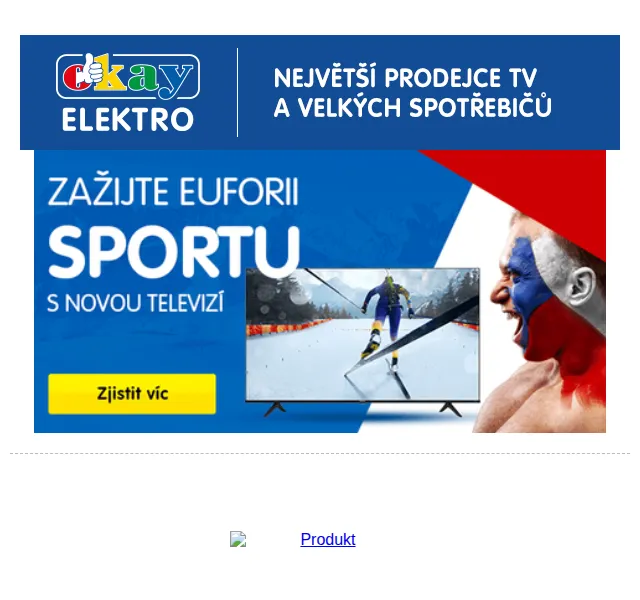 OKAY: Televize a notebooky ve slevě – červen 2026 | Nuslet.cz