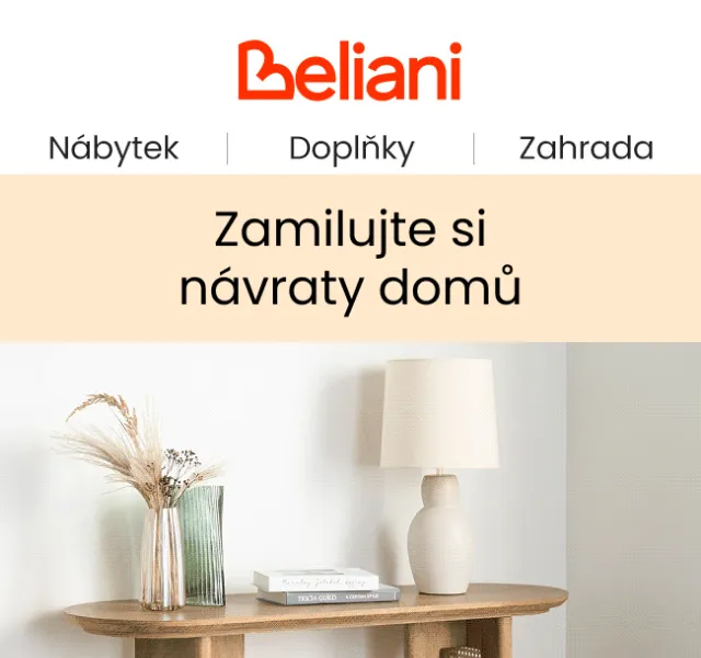 Beliani.cz: Nábytek do předsíně až -31 % – červen 2026