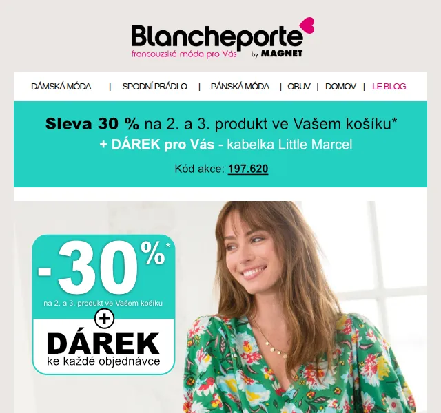 Blancheporte: Módní tipy pro rozkvetlý šatník – červen 2026 | Nuslet.cz