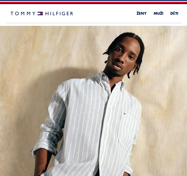 Tommy Hilfiger: Sleva 30 % na novou sezónu – červen 2026 | Nuslet.cz