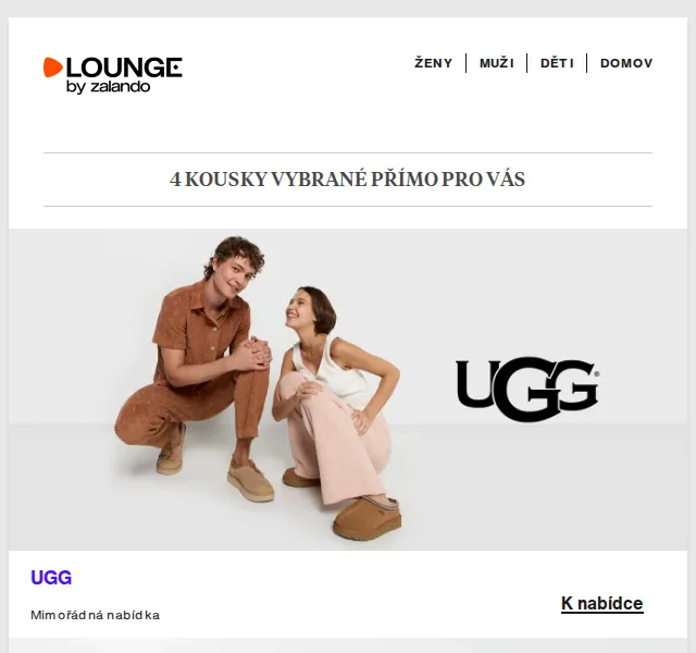 Lounge by Zalando: UGG, JOOP! LIVING, Peak Performance až 75 % – červen 2026 | Nuslet.cz