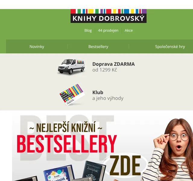 KnihyDobrovsky: Nejlépe hodnocené knihy – srpen 2026