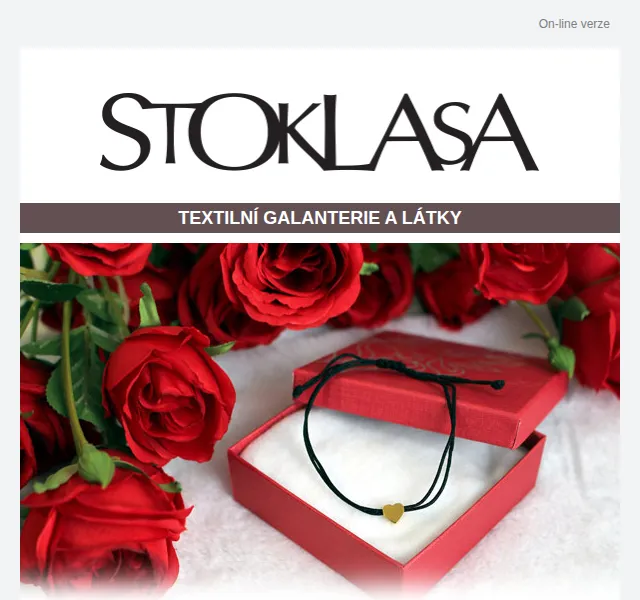 Stoklasa: Valentýnské dárky se slevou až 40 % – červen 2026 | Nuslet.cz