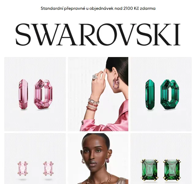 Swarovski: Nová kolekce náušnic – červenec 2026 | Nuslet.cz
