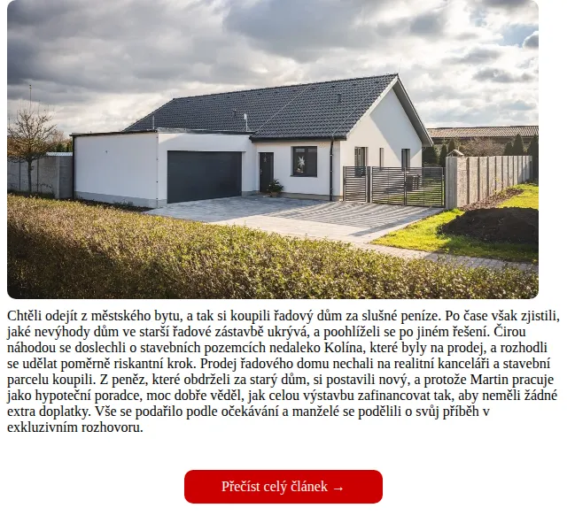 Dřevostavitel: inspirace pro stavbu domu – červen 2026 | Nuslet.cz