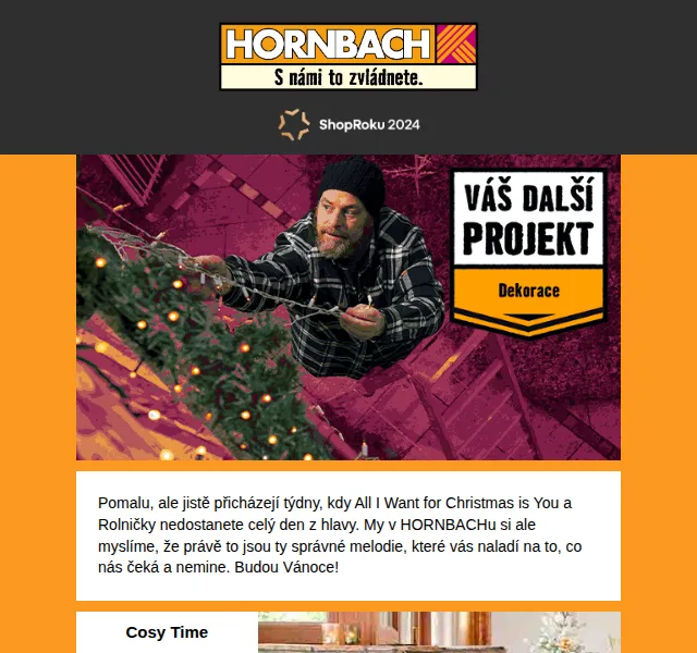 HORNBACH: Vánoční dekorace za 109 Kč – červen 2026 | Nuslet.cz