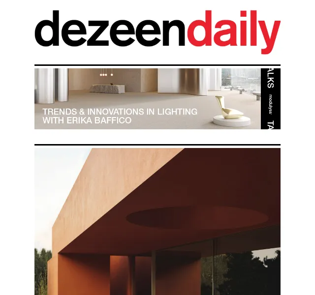 Dezeen Daily: Novinky ze světa architektury – červen 2026 | Nuslet.cz