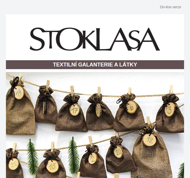 Stoklasa: Adventní kalendáře a dekorace – červen 2026 | Nuslet.cz