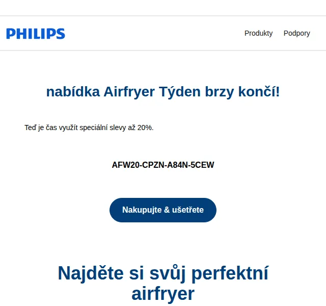 Philips: Slevy až 20 % na Airfryer – červen 2026 | Nuslet.cz