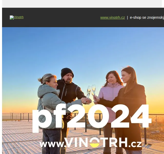 Vinotrh: PF 2024 – poděkování za přízeň – prosinec 2023 | Nuslet.cz