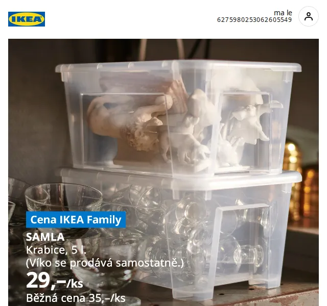 Ikea: Slevy až 26 % pro členy Family – leden 2026 | Nuslet.cz