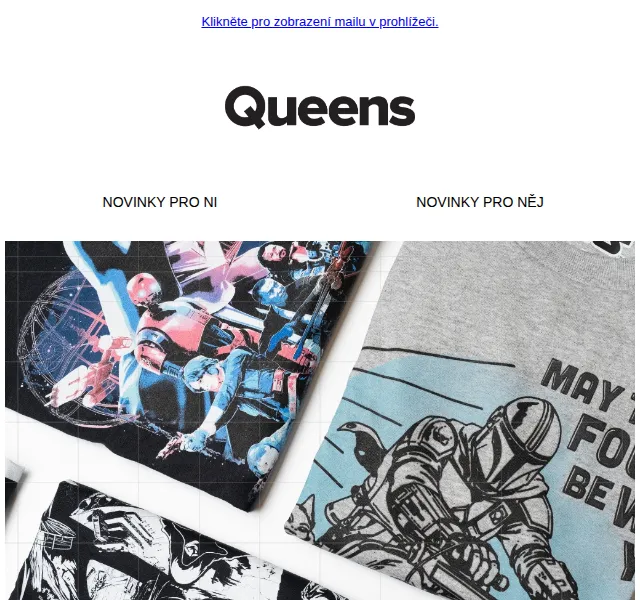 Queens: Star Wars merch 459 kusů – červen 2026 | Nuslet.cz