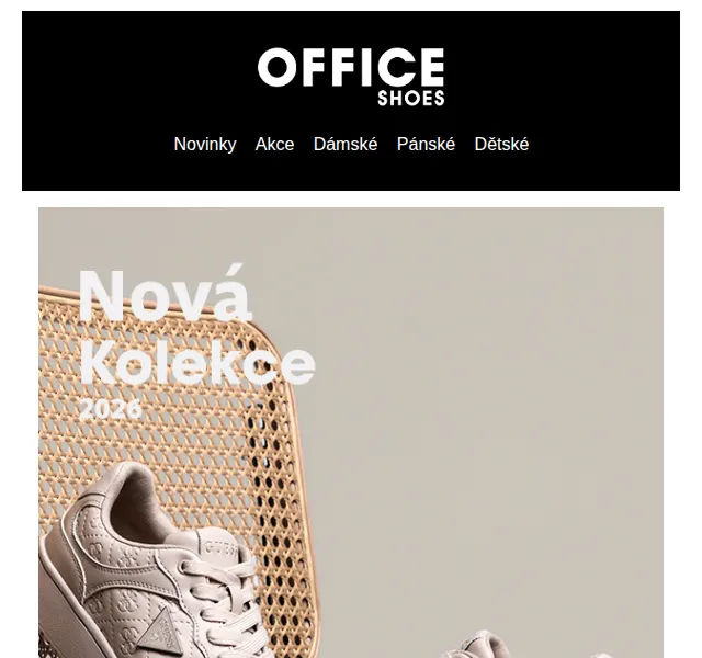Office Shoes: GUESS kolekce – duben 2026 | Nuslet.cz