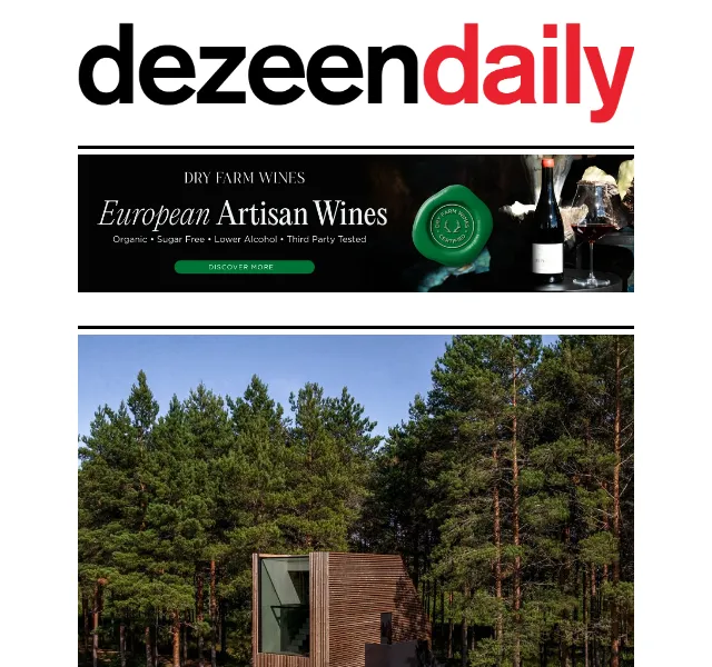 Dezeen Daily: Nové hotely Neom a architektura – červenec 2026 | Nuslet.cz