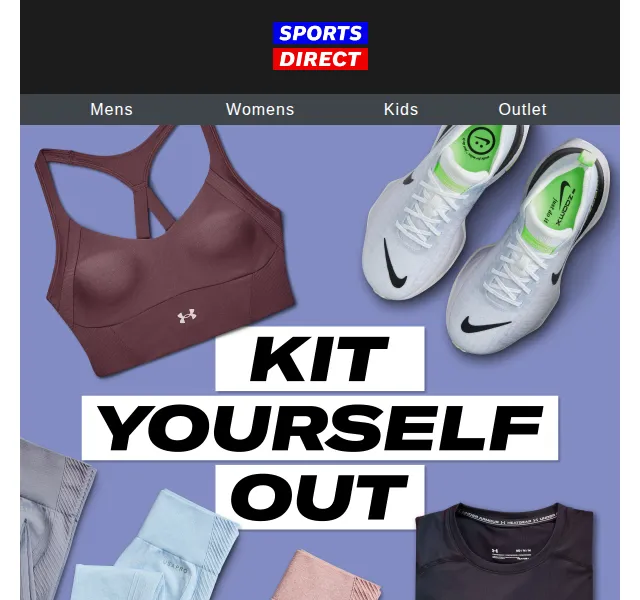 Sportsdirect: Slevy na Nike, Under Armour a USA Pro – červen 2026 | Nuslet.cz