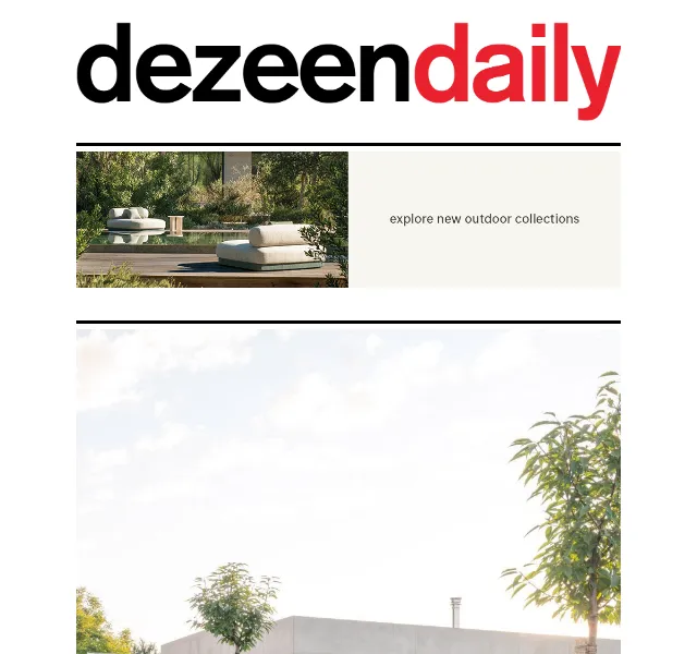 Dezeen Daily: OMA pavilon a moderní brutalismus – červenec 2026 | Nuslet.cz