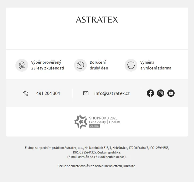Astratex.cz: Než vklouznete do nového roku – červen 2026 | Nuslet.cz