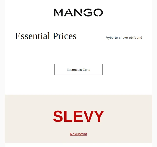 MANGO Home Essential Prices: klíčové kousky za neodolatelné ceny – červen 2026 | Nuslet.cz
