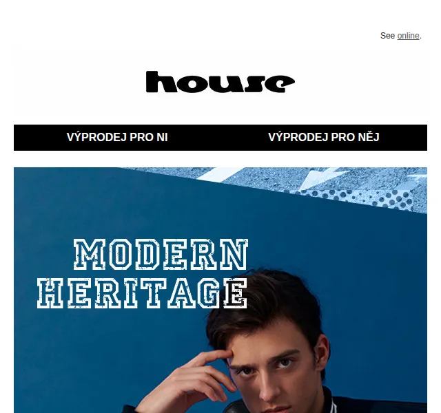 HOUSE: Výprodej Modern Heritage – červen 2026 | Nuslet.cz