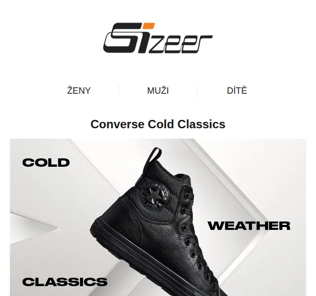 Sizeer: Converse Cold Weather Classics – červen 2026 | Nuslet.cz