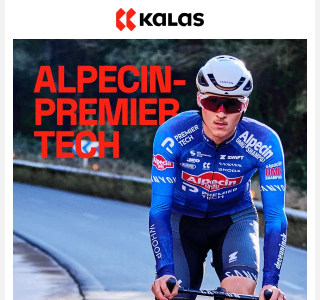 KALAS Sportswear: Alpecin-Premier Tech kolekce – duben 2026