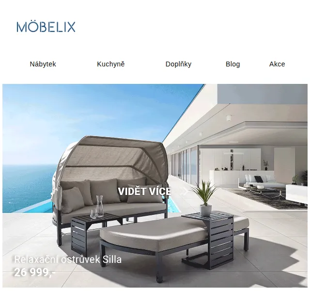 Möbelix: Zahradní nábytek a doplňky – červenec 2026 | Nuslet.cz