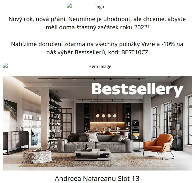Vivre: -10% na bestsellery a doprava zdarma – červen 2026 | Nuslet.cz