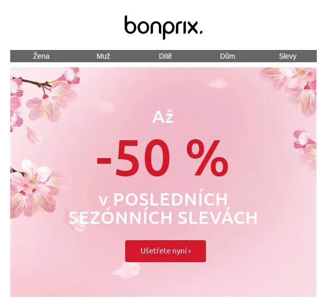 bonprix: Sezónní slevy až -50 % – červen 2026 | Nuslet.cz