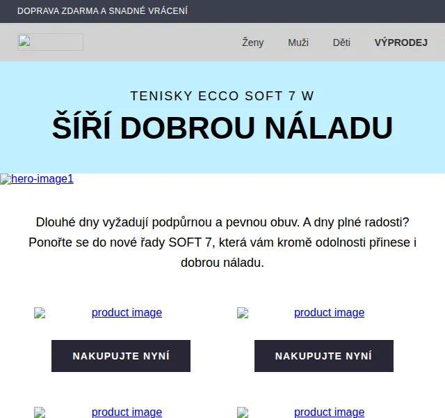 ECCO: Nová kolekce SOFT 7 – červen 2026 | Nuslet.cz