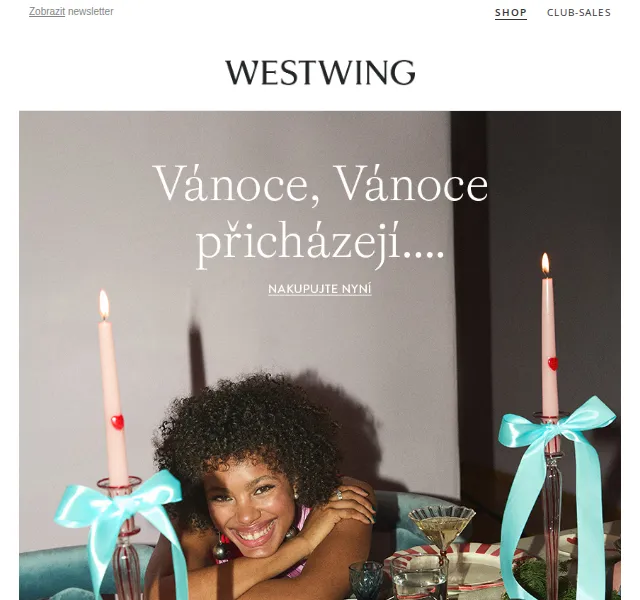 Westwing: Vánoční ozdoby a dekorace – červenec 2026 | Nuslet.cz