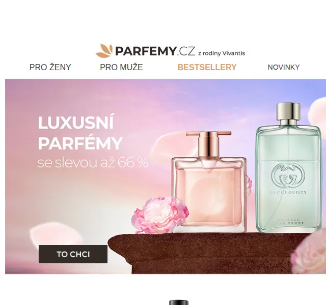 Parfemy.cz: luxusní parfémy se slevou až 66 % – červen 2026 | Nuslet.cz