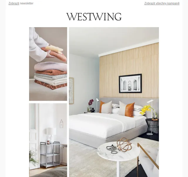 Westwing: Boutique Home a slevy až 50 % – červen 2026 | Nuslet.cz
