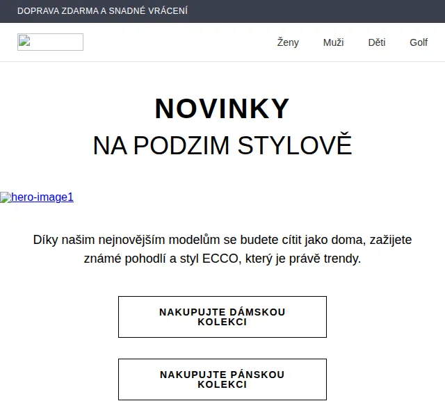 ECCO: Nová kolekce podzim 2026 – červen 2026 | Nuslet.cz