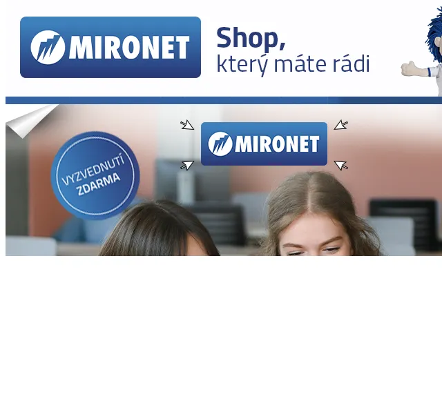Mironet: Maturitní slevy na elektroniku – červen 2026 | Nuslet.cz