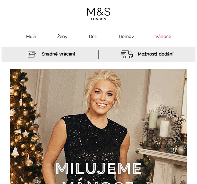 Marks and Spencer: Vánoční kolekce inspirovaná hvězdami – červen 2026 | Nuslet.cz