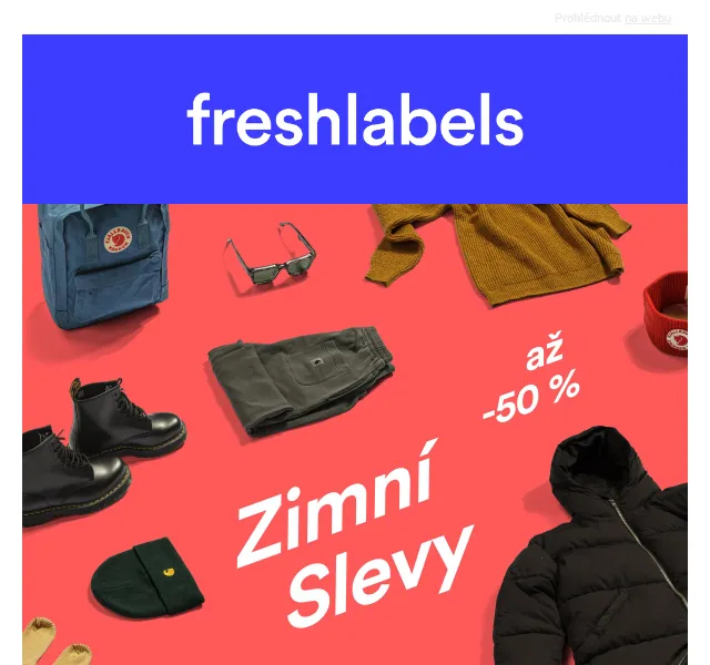 Freshlabels: Cheap Weeks slevy až 50 % – červen 2026 | Nuslet.cz