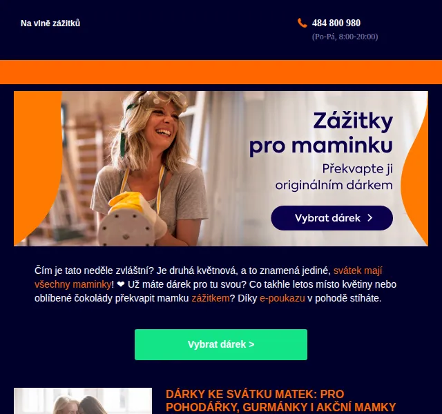Adrop: dárky na Den matek – zážitky od 989 Kč – červen 2026 | Nuslet.cz