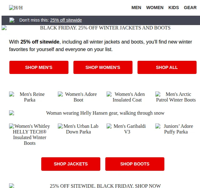 Helly Hansen: 25% sleva na vše – červen 2026 | Nuslet.cz