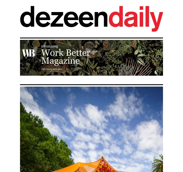 Dezeen Daily: novinky ze světa architektury – červen 2026 | Nuslet.cz