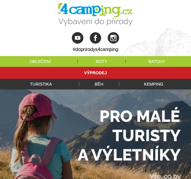4camping: Trpasličí speciál pro malé turisty – červen 2026 | Nuslet.cz
