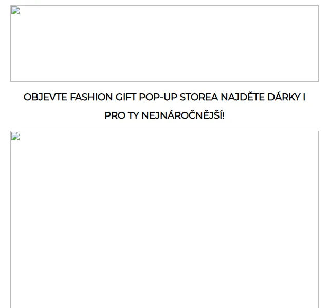 ANSWEAR.cz: Dárky z Fashion Gift Pop-up Store – červen 2026 | Nuslet.cz