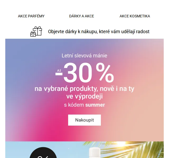 Notino: Až −30 % a letní slevová mánie – červen 2026 | Nuslet.cz