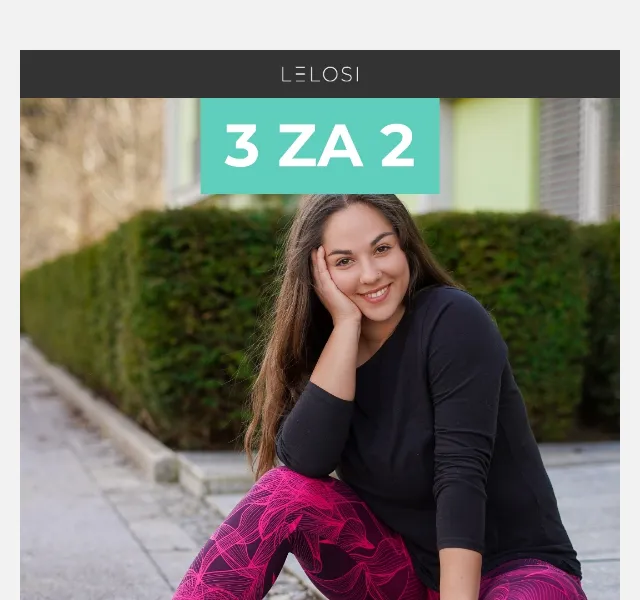 LELOSI: 3 za 2 s kódem BUNNY – červen 2026 | Nuslet.cz