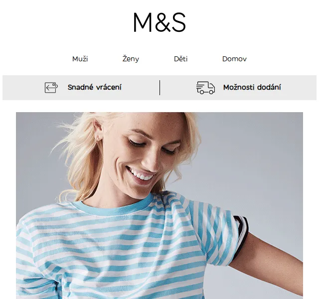 Marks and Spencer: Trička z bavlny – červen 2026 | Nuslet.cz
